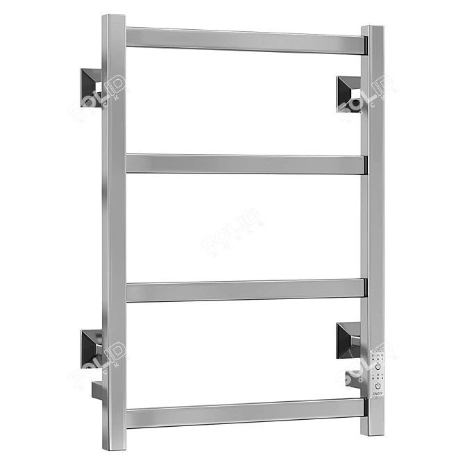 Electric Towel Warmer J Plaza 3D model image 3