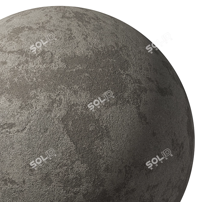 Seamless Plaster Material 80 Kit 3D model image 5