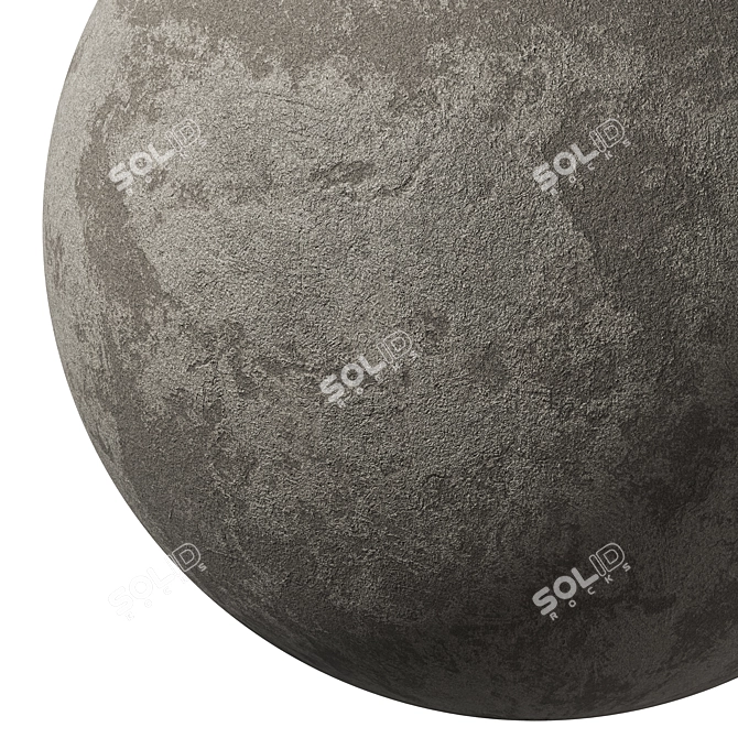 Seamless Plaster Material 80 Kit 3D model image 6