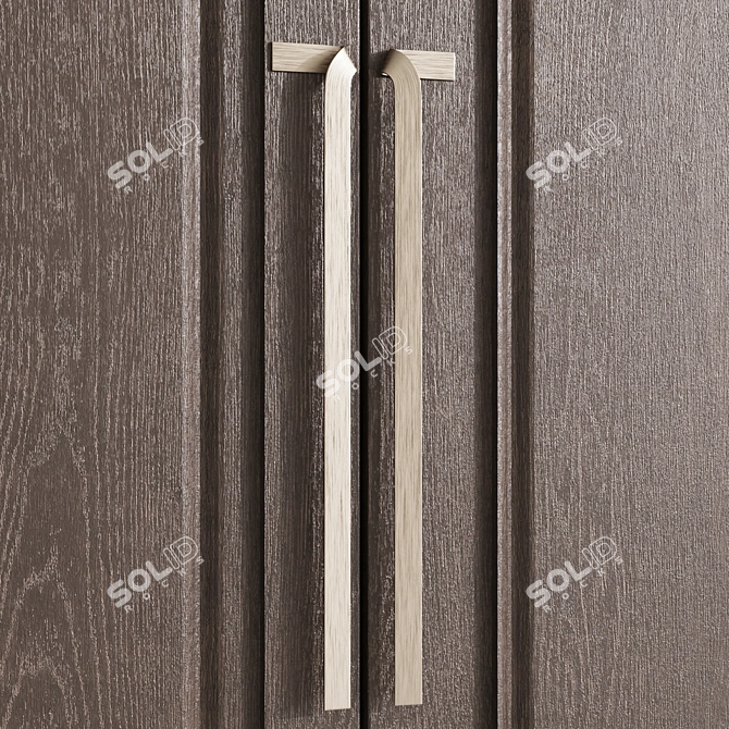 Modern Classic Entryway Composition 3D model image 6