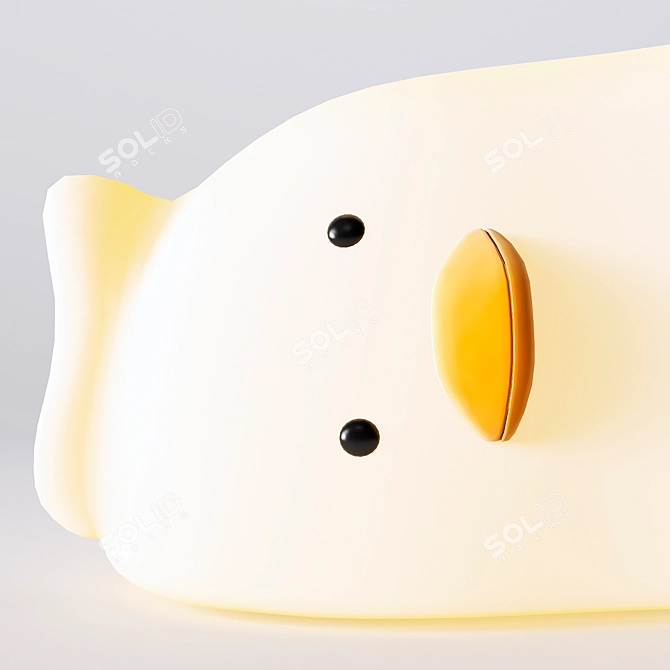 Duck Night Light Sleep Aid 3D model image 2