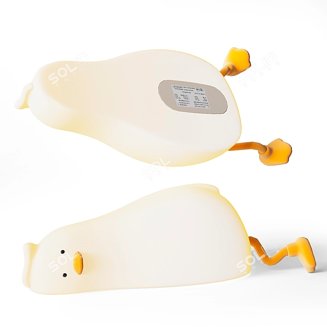 Duck Night Light Sleep Aid 3D model image 3