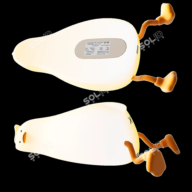 Duck Night Light Sleep Aid 3D model image 4