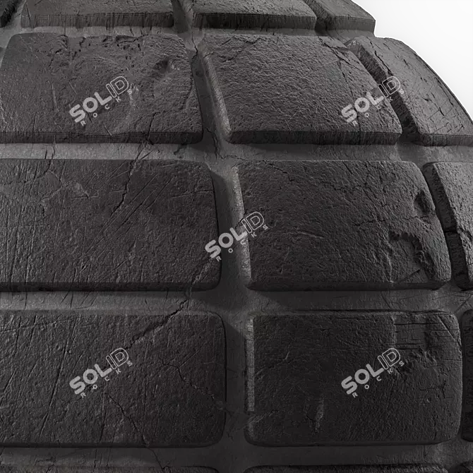 PBR Decorative Stone Materials 3D model image 7