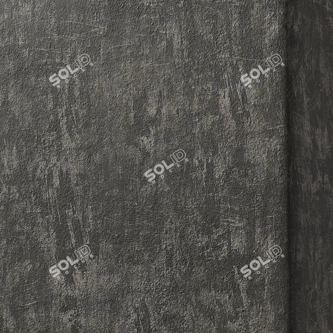 Seamless 3D Plaster Material Texture 3D model image 3