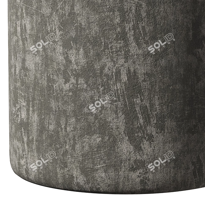 Seamless 3D Plaster Material Texture 3D model image 5