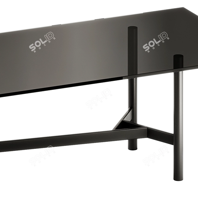 Fiam Italia AGOS Table - Modern Elegance 3D model image 4