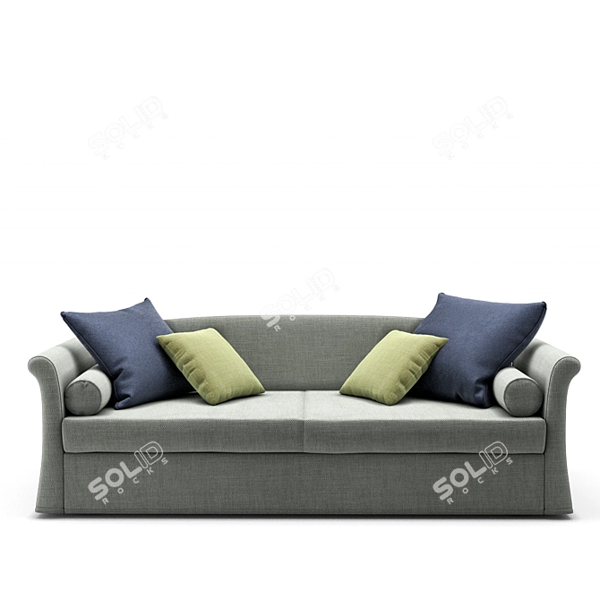 Versatile Jack Classic Sofa Bed 3D model image 1