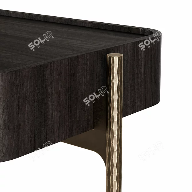 Elegant Shanghai Desk Furniture 3D model image 4