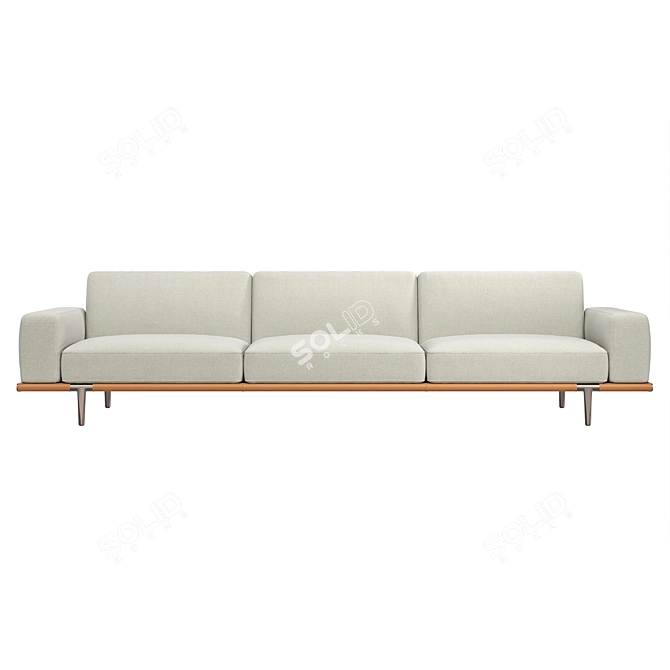 Poltrona Frau Let It Be Sofa 3D model image 5