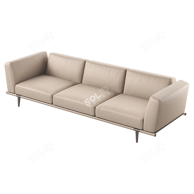 Let It Be Modern Italian Sofa 3D model image 4