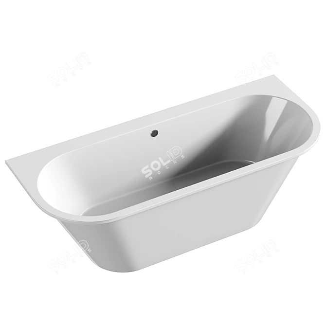 Luxury Albenia Bathtub 3D model image 3