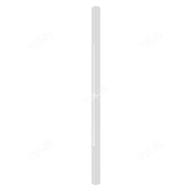 Silva Three Modern Wall Lamp 3D model image 2