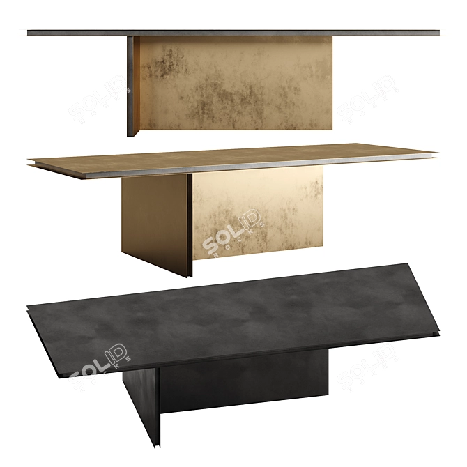  De Castelli Inspired Folio Table 3D model image 1