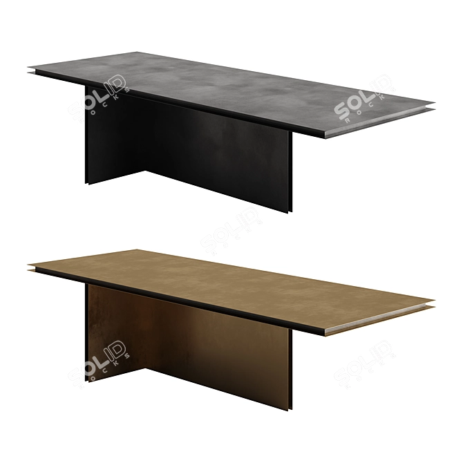  De Castelli Inspired Folio Table 3D model image 3