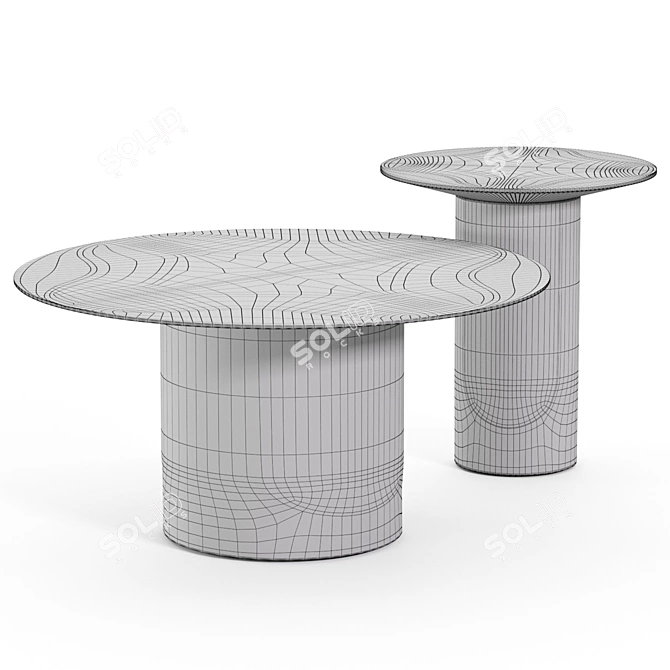 Leyden Tables by Brunomoinardedition 3D model image 4