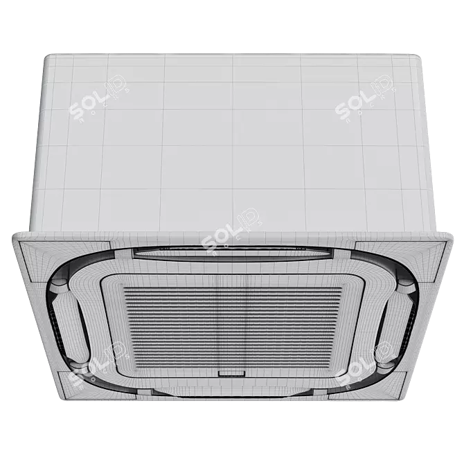 Daikin Premium 3DMax Air Conditioner 3D model image 4