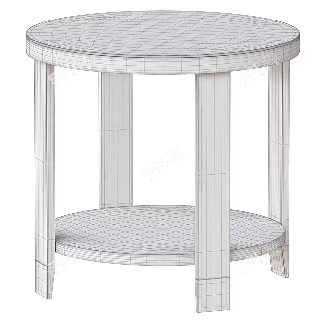 Elegant Jazz Coffee Table, 2013 3D model image 2