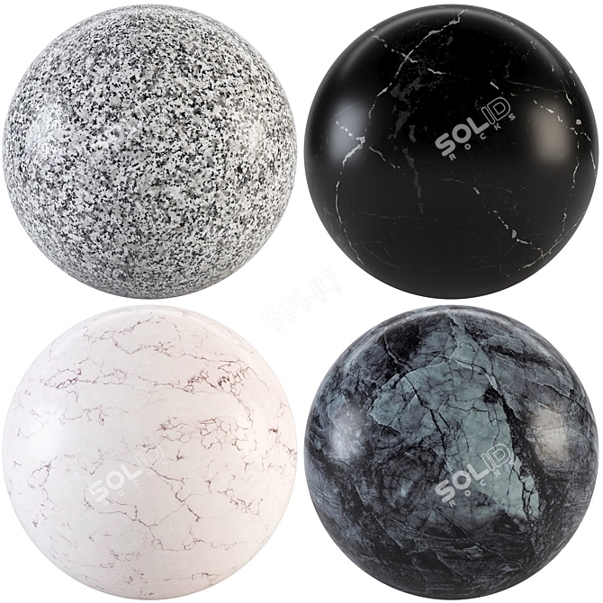 Marble 106 Collection 3D Textures 3D model image 1