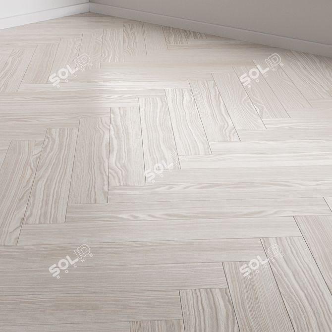 Versatile Oak Flooring Collection 3D model image 3