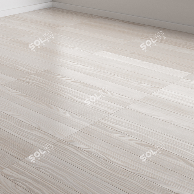 Versatile Oak Flooring Collection 3D model image 4