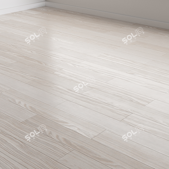 Versatile Oak Flooring Collection 3D model image 6