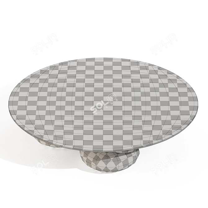 Modern Geometric Kreoo Keir Table 3D model image 4