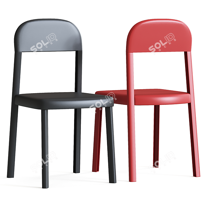 Sleek 2014 OTO Chair 3D model image 2