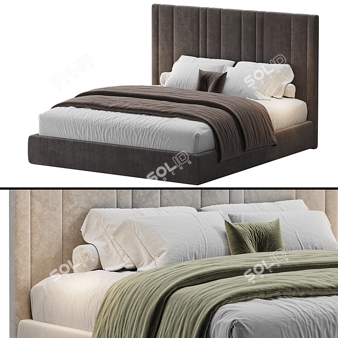 Woodland Bed Collection: Modern Design 3D model image 1