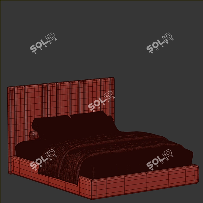 Woodland Bed Collection: Modern Design 3D model image 5