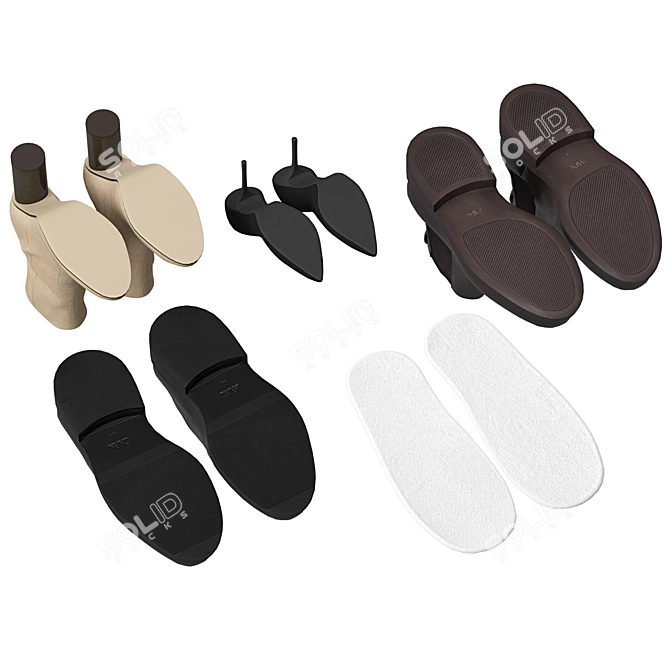 ZARA Footwear Archive Set 3D model image 6