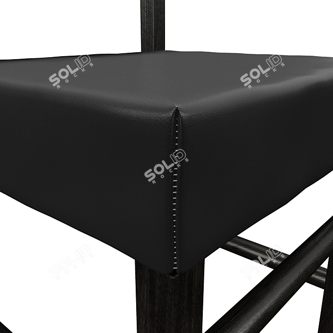 The TK Upholstered Dining Chair 3D model image 4