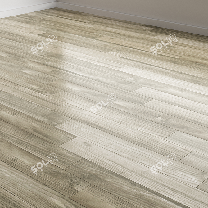 Dynamic Oak Flooring Collection 3D model image 2