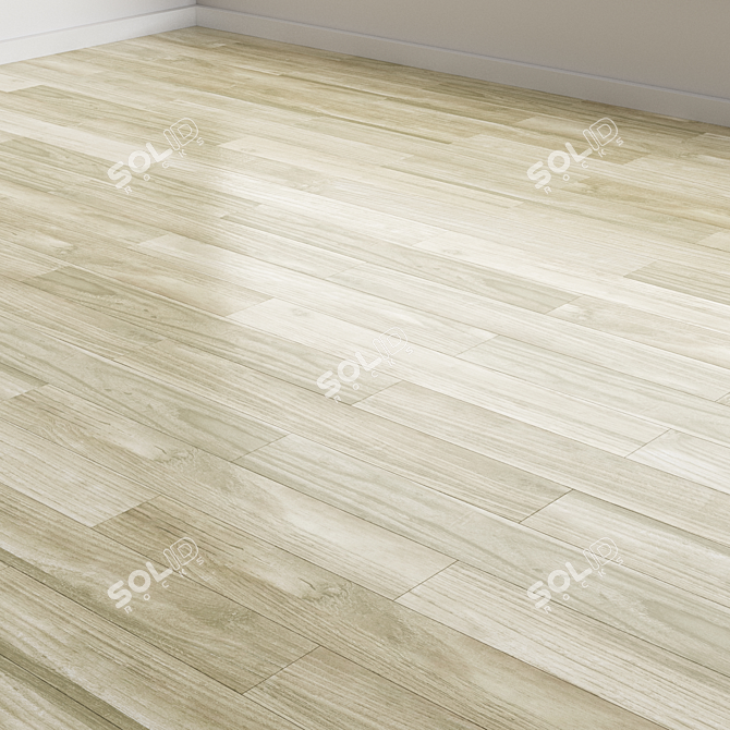 Dynamic Oak Flooring Collection 3D model image 6