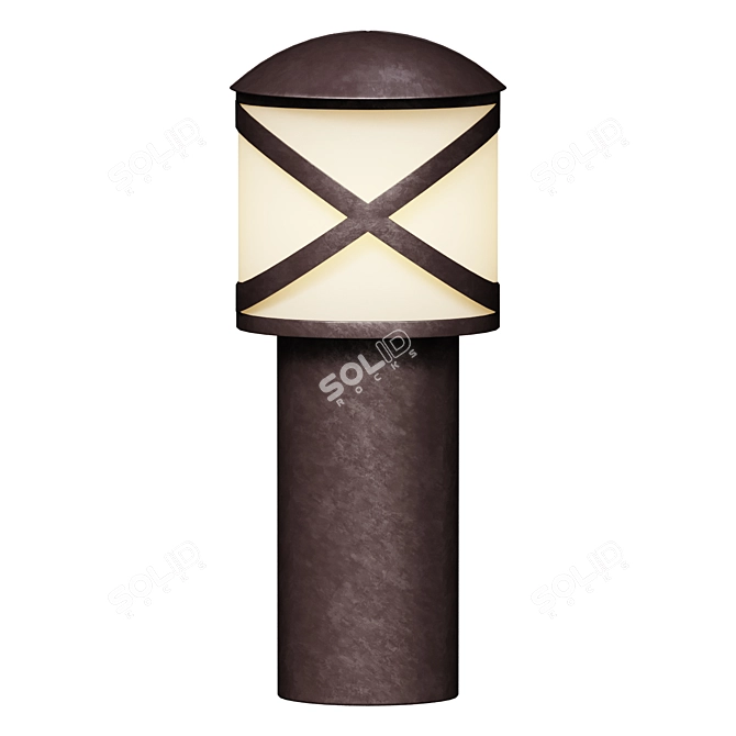 Outdoor Lamp Fixture 3D model image 1