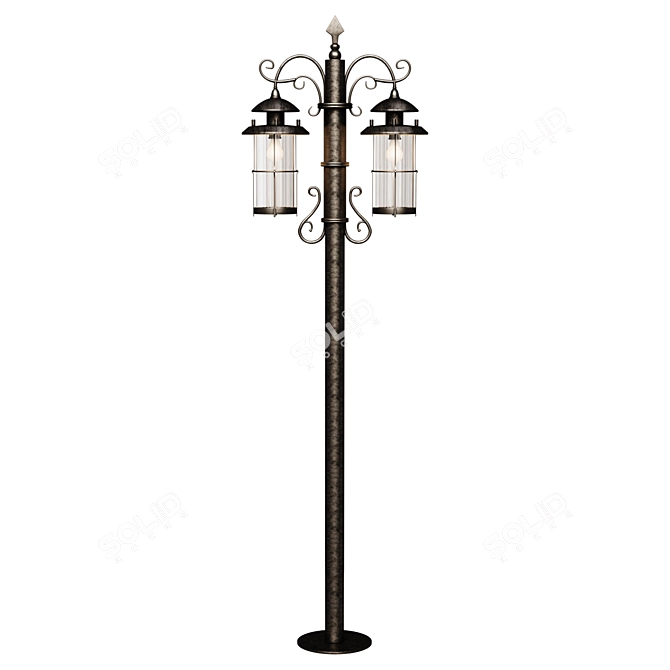 Genova Outdoor Lantern L70791.07 3D model image 1