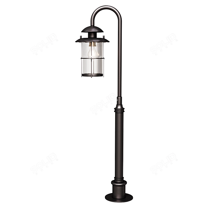 Battista Outdoor Street Lantern 3D model image 1