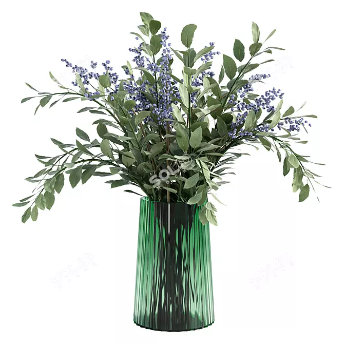 Exotic Bouquet Plant No.25 3D model image 1