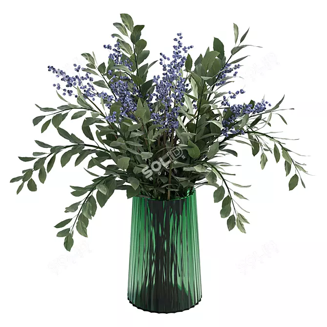 Exotic Bouquet Plant No.25 3D model image 2