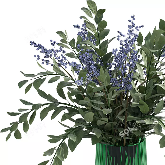 Exotic Bouquet Plant No.25 3D model image 3