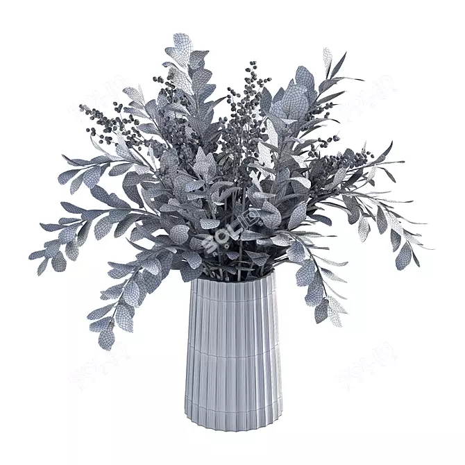 Exotic Bouquet Plant No.25 3D model image 4