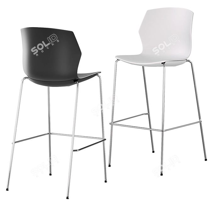 Ergonomic SOLE Chair by SOLO 3D model image 3