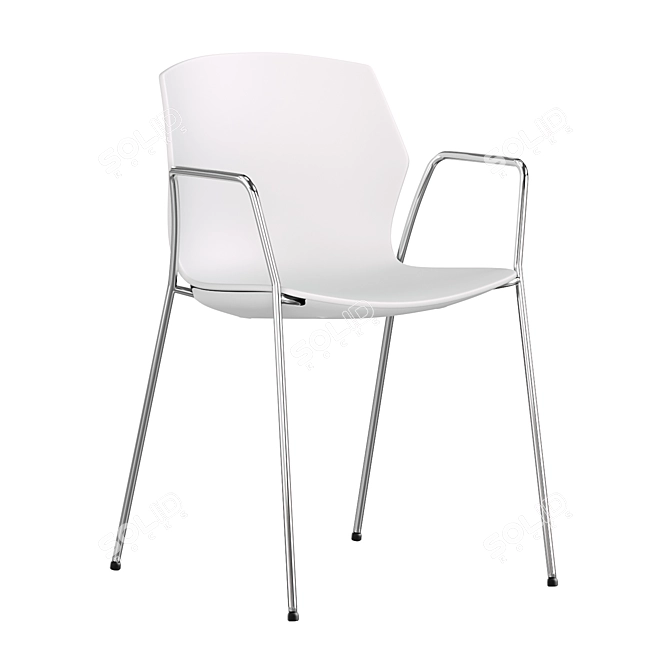 Ergonomic SOLE Chair by SOLO 3D model image 5