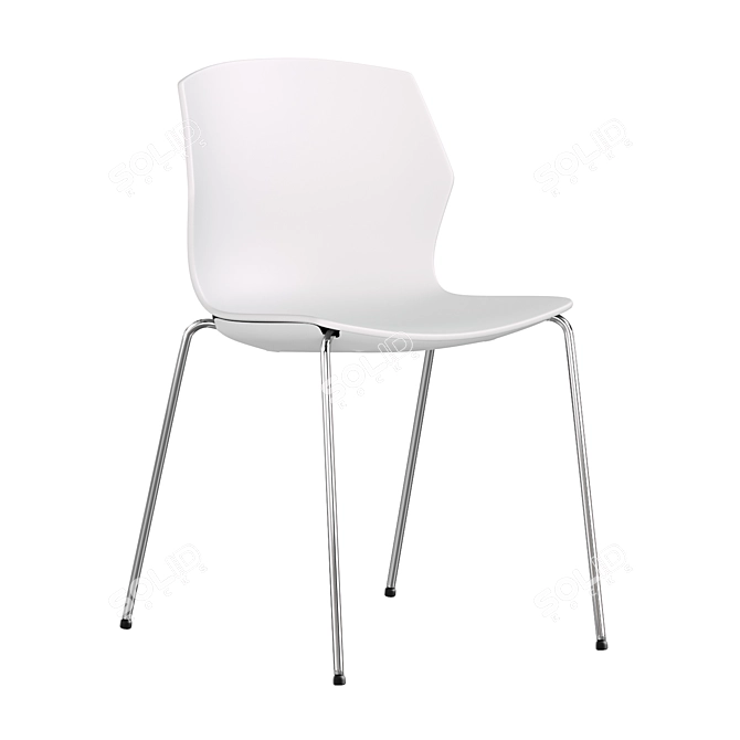 Ergonomic SOLE Chair by SOLO 3D model image 6