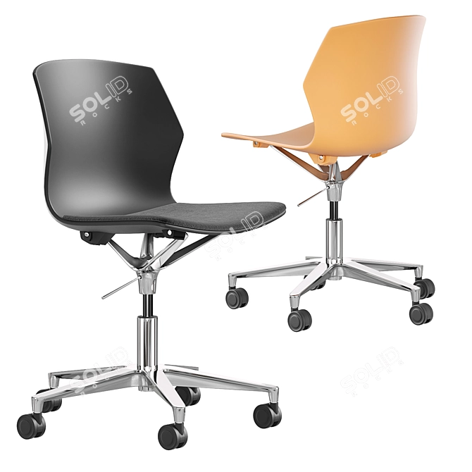 Solo SOLE Chair with UnwrapUVW 3D model image 1