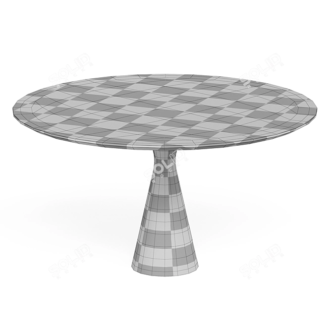 Kreoo Torre Maxi Stone Table 3D model image 4