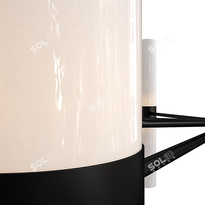 Sophisticated Chandelier Model for VRay 3D model image 2