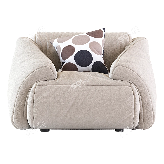 DS-705 London Sofa Bed 3D model image 2