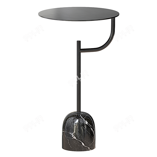 Contemporary Wittmann DETOUR Side Table 3D model image 1