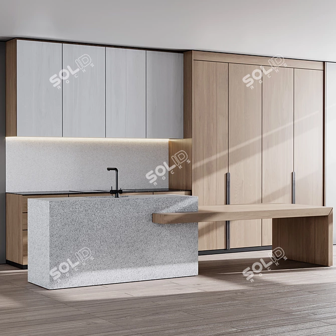 Bosch Kitchen No. 54 Assistant 3D model image 1